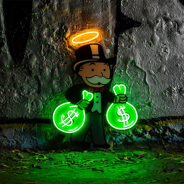 MR.MONOPOLY 💰 LED NEON SIGN